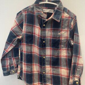 EUC | BOYS PLAID SHIRT